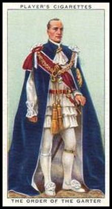 21 The Most Noble Order of the Garter (K.G.)